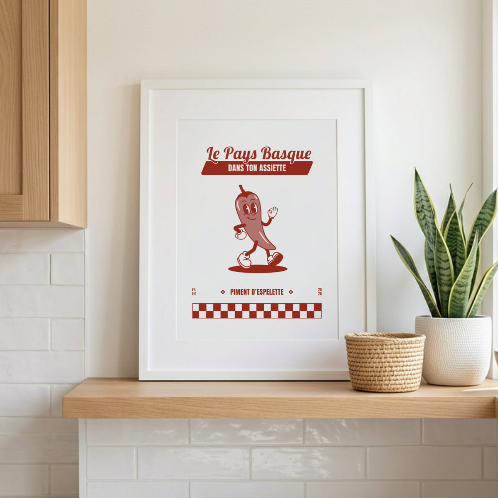 Affiche Pays basque