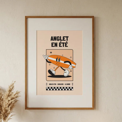 Affiche de surf Anglet