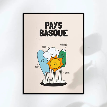 Affiche Pays basque