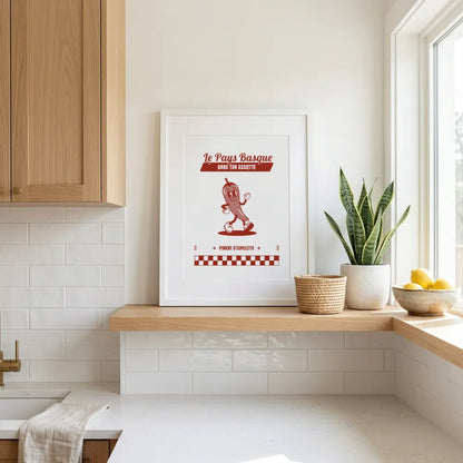 Affiche piment d'Espelette