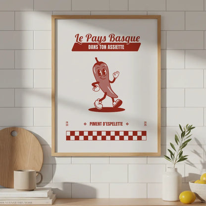 Affiche piment d'Espelette